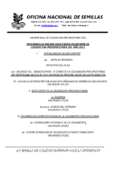 Informe Liquidación Presupuestaria 2023